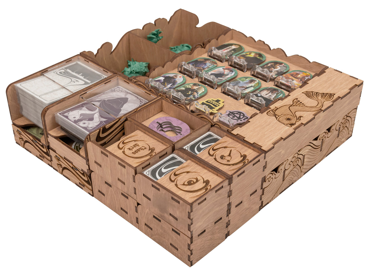 Unfathomable Tabletop Game Storage Insert Made of Wood –