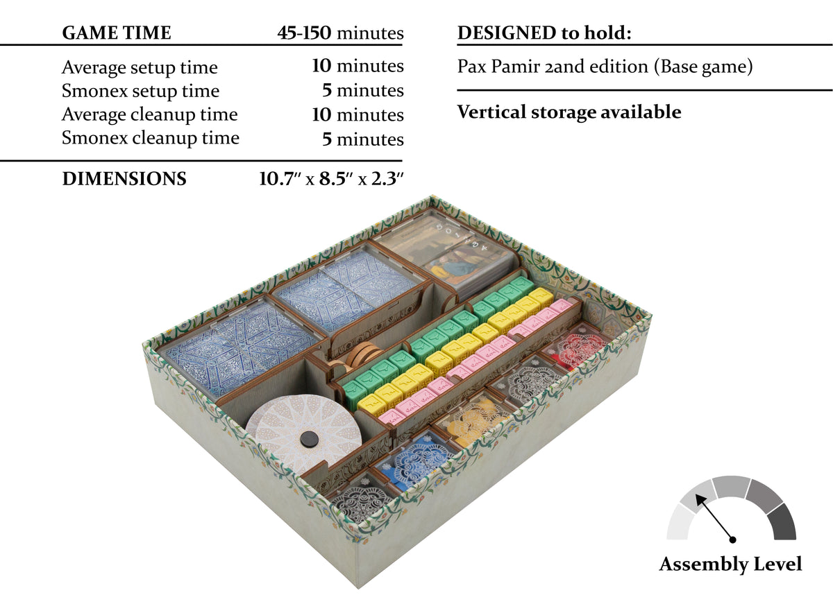 Pax Pamir 2nd Edition All-in-One Storage Box Made of Wood –
