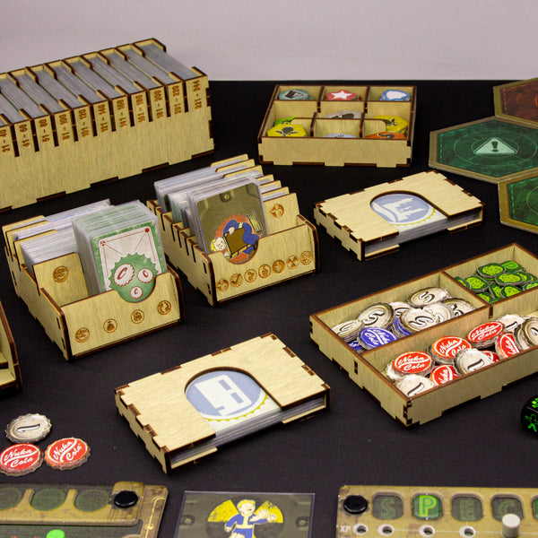 Fallout game organization and storage solution