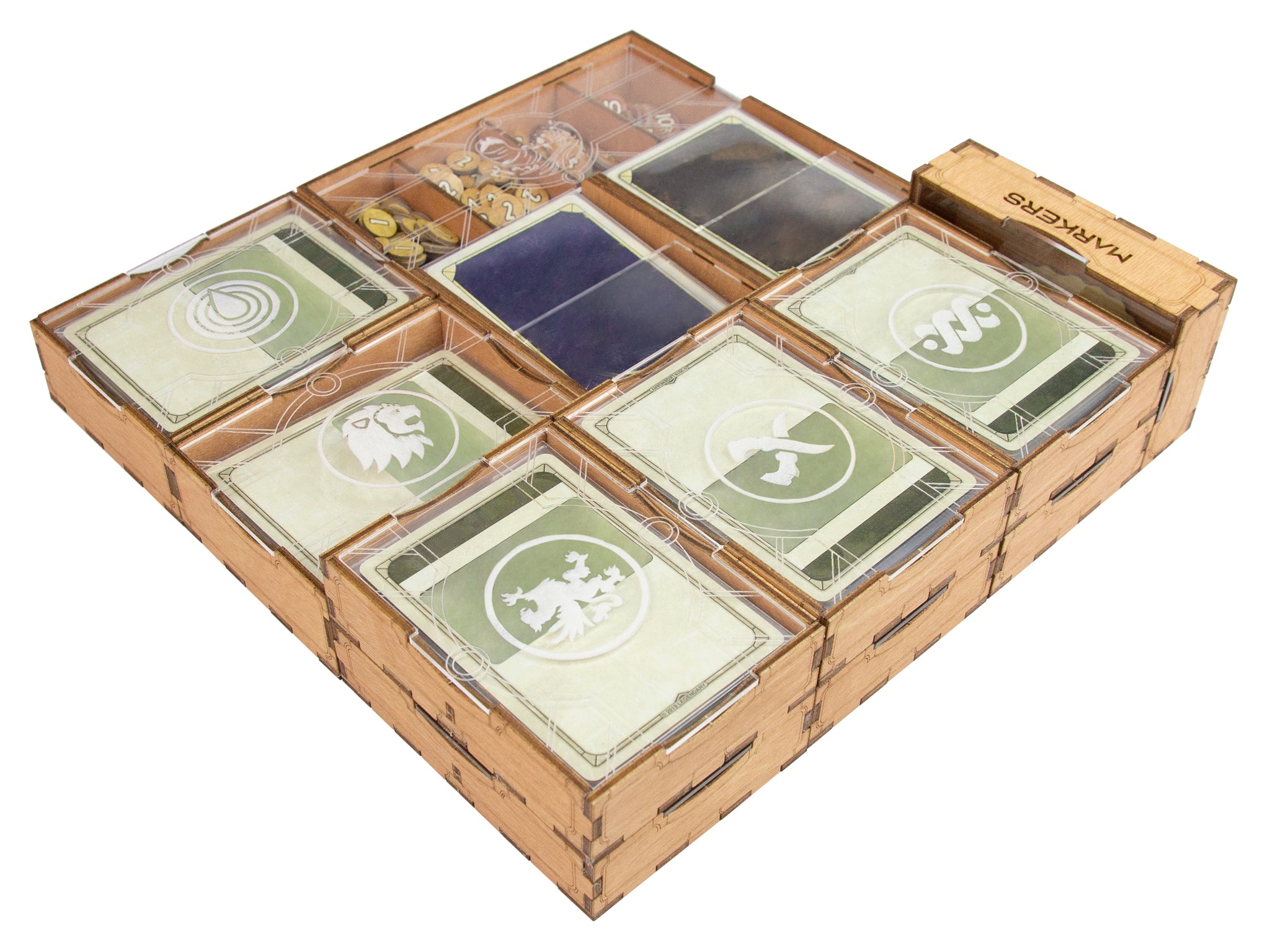 All-in-One Storage Box Compatible with Dune Wooden Board Game and its Ixians & Tleilaxu Expansion