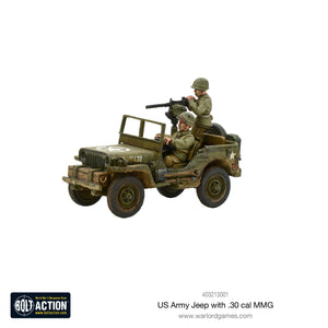 US Army Jeep With 30 Cal MMG