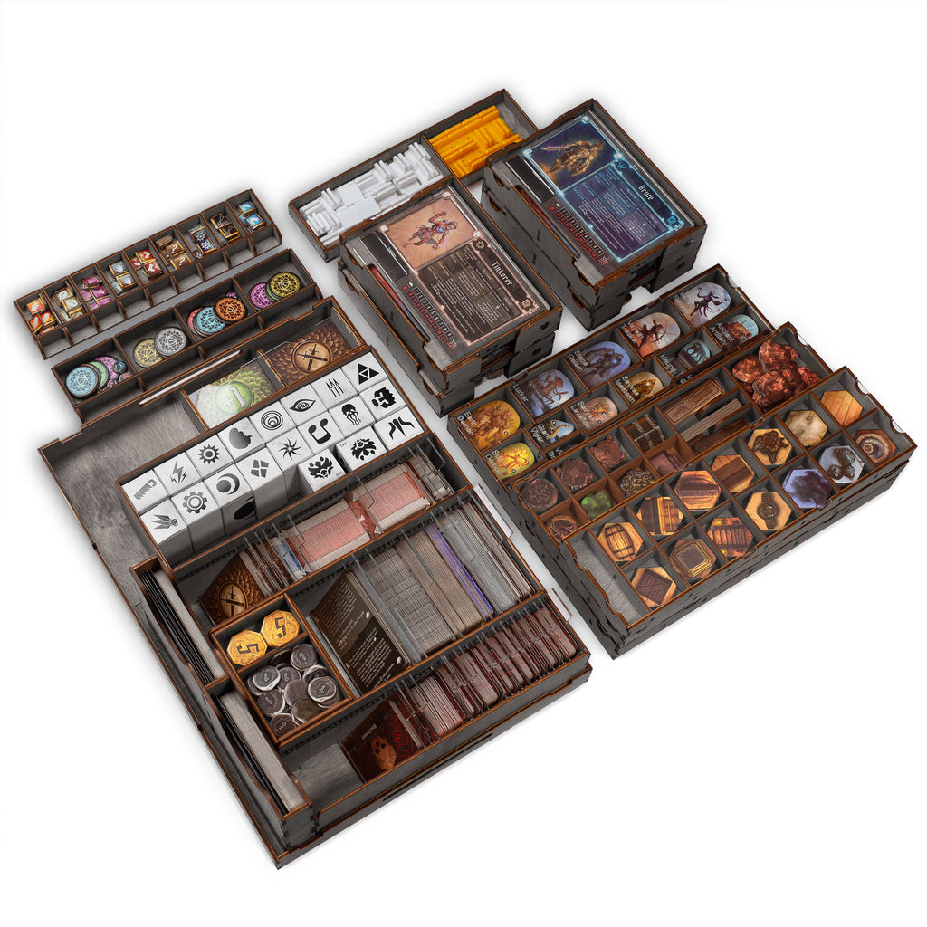 gloomhaven card sleeve set Gloomhaven Organizer Made of Wood