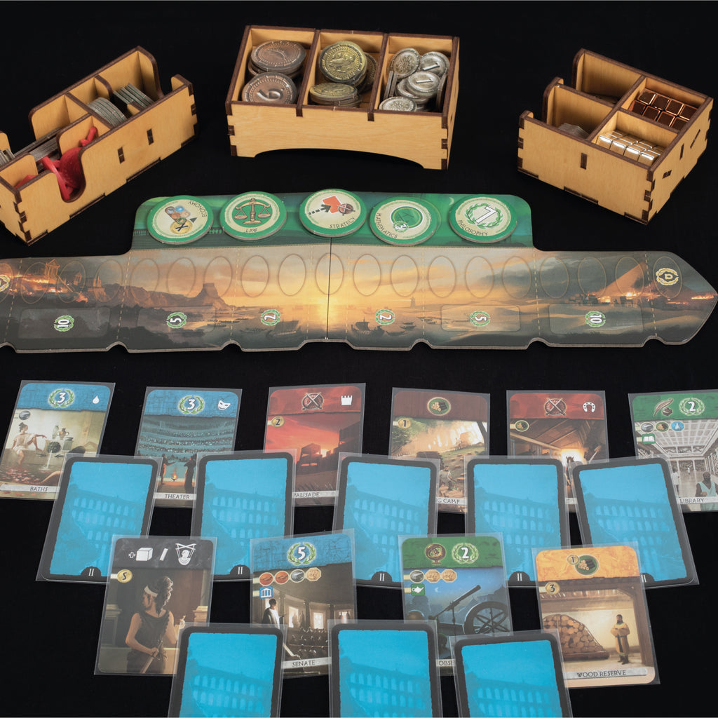 7 Wonders Duel Wooden Storage Box by Smonex – Smonex.com