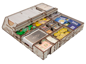 Maracaibo Wooden Organizer Compatible with the Uprising Expansion, and La Armada Promo Cards