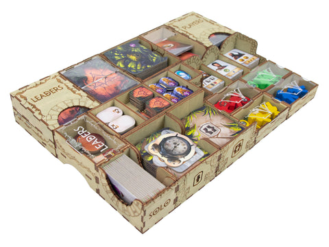 Lost Ruins of Arnak Board Game Storage Insert Suitable for Expeditions Leaders, Solo Mini Expansions and All Promo Cards