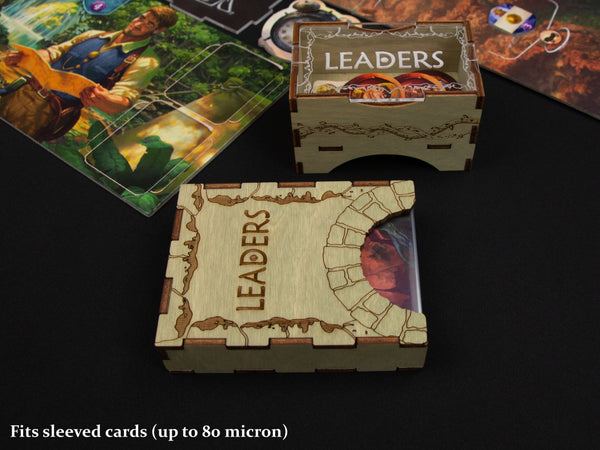 Lost Ruins of Arnak Board Game Storage Insert Suitable for Expeditions Leaders, Solo Mini Expansions and All Promo Cards