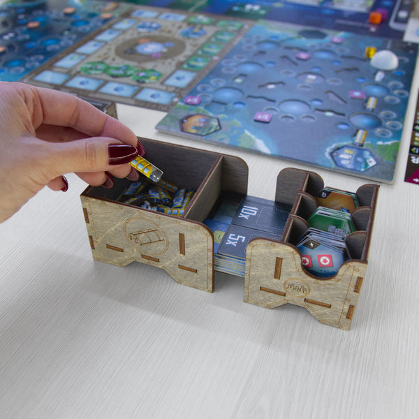 Underwater Cities sturdy and convenient tile holder