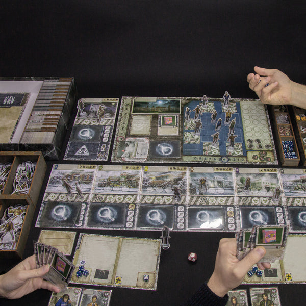 Dead of Winter: the Long Night Board Game All-in-One Storage Box Made of Wood
