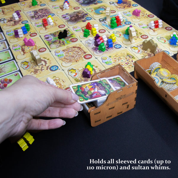 Five Tribes Wooden Board Game Storage System Suitable for All Expansions