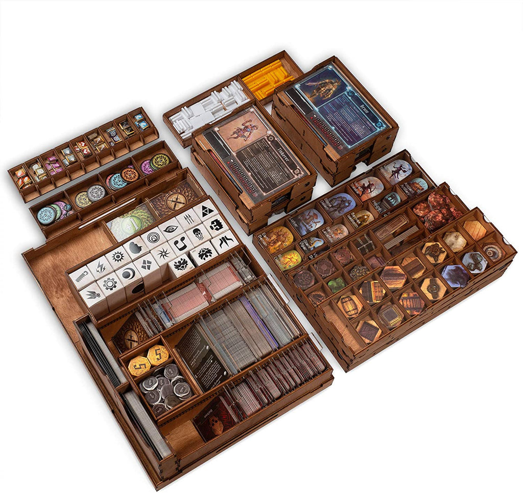 Gloomhaven Organizer Made of Wood - Compatible with Base Game and Forg Smonex.com Gloomhaven Organizer Made of Wood - Compatible with Base Game and Forg Smonex.com