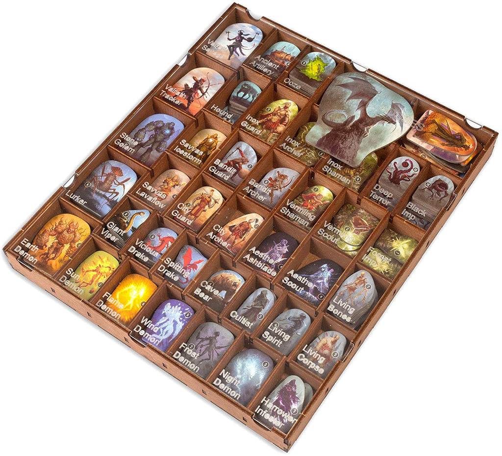 Gloomhaven Organizer 2nd-6th Ed Board Game, Gloomhaven Base Game Insert,  Gloomhaven Storage Solution Upgrade and Accessory 