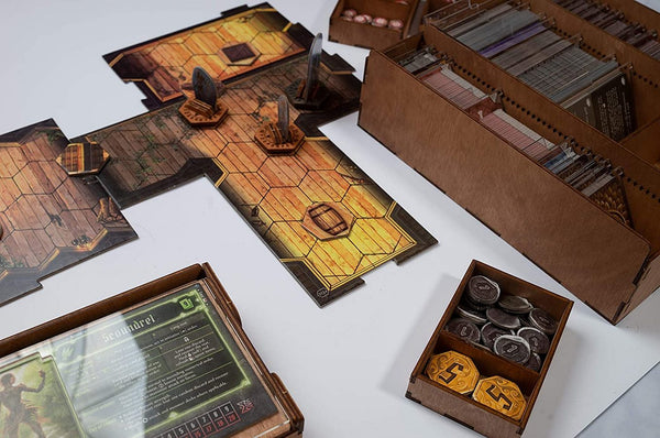 Player boxes compatible with Gloomhaven organizer