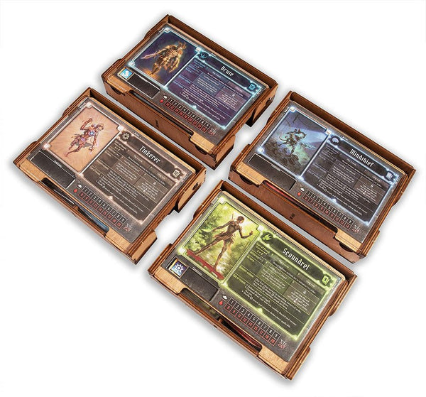 Set of 4 Gloomhaven palyer boxes by Smonex