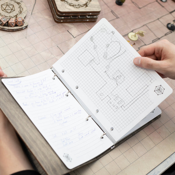D&D notebook refillable pages