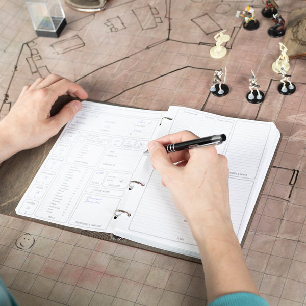 4 Ring Notebook Binder Sheets for Dungeons and Dragons